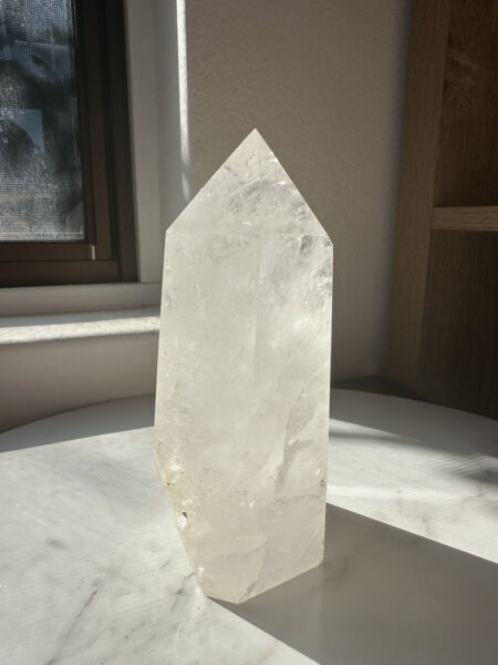 Clear Quartz Tower