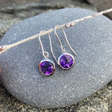 Amethyst Drop Earrings